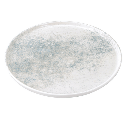 Smoky Matte Blue Flat Plate