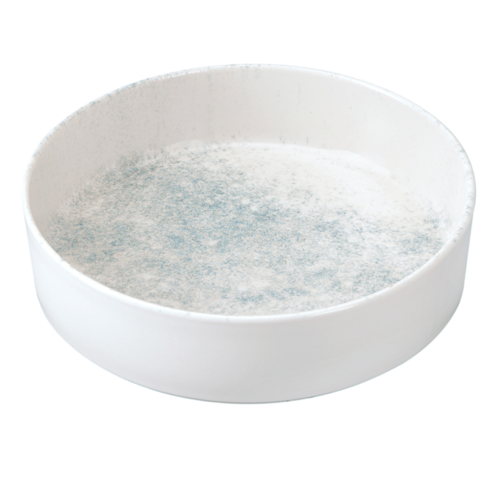 Smoky Matte Blue Bowl