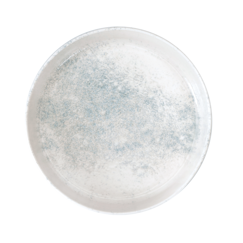 Smoky Matte Blue Bowl