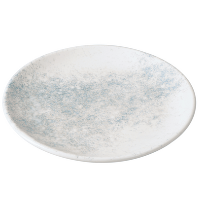 Smoky Matte Blue Coupe Plate