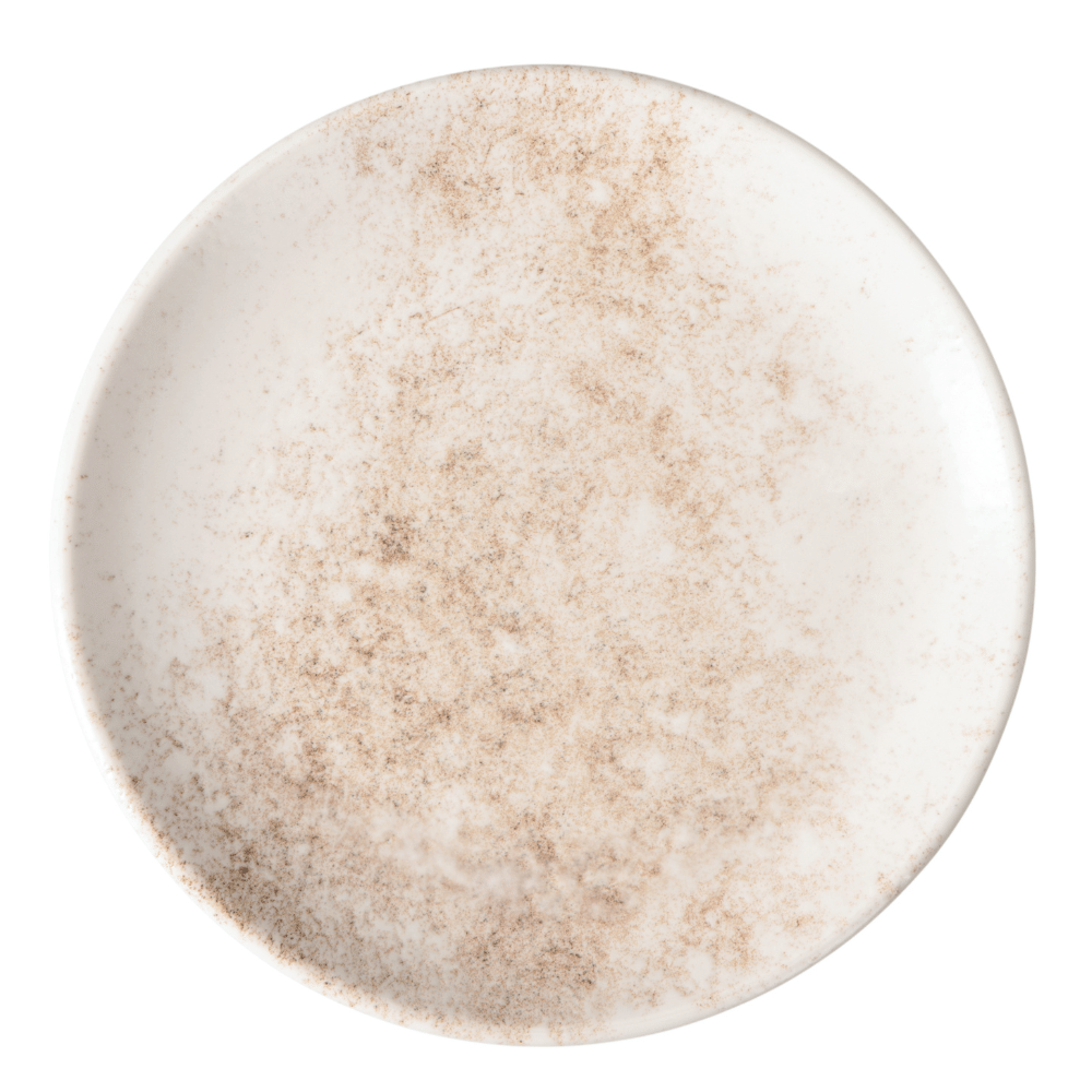 Smoky Matte Brown Coupe Plate