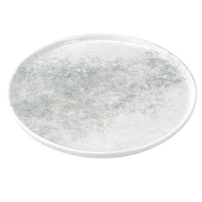 Smoky Matte Blue Flat Plate