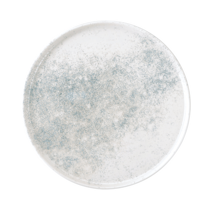 Smoky Matte Blue Flat Plate