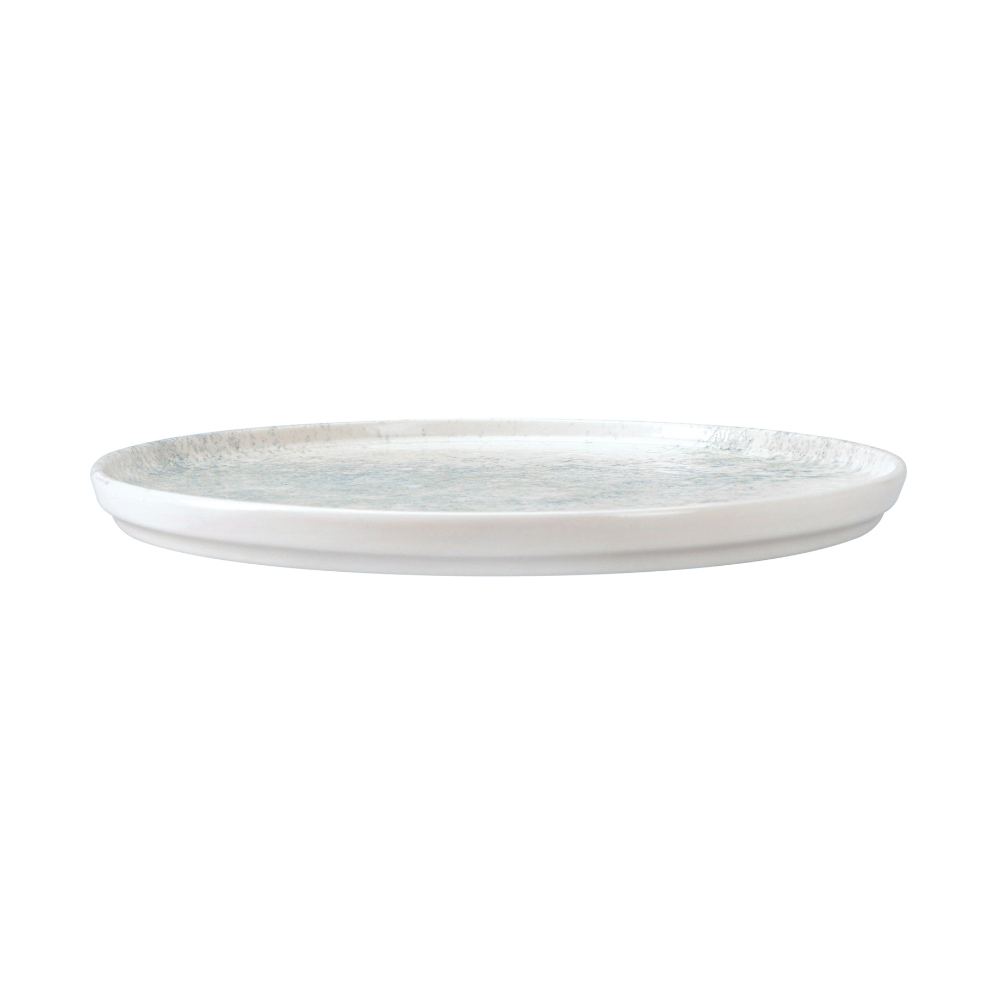 Smoky Matte Blue Flat Plate