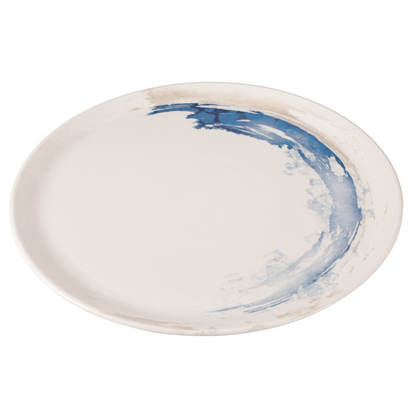 Quartet Aqua Large Plate