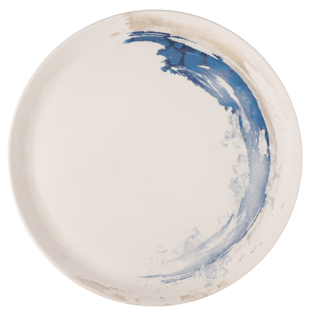 Quartet Aqua Large Plate